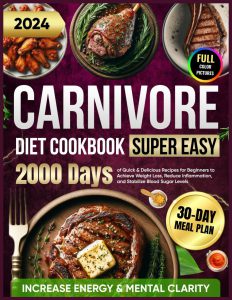 Carnivore diet book on Amazon